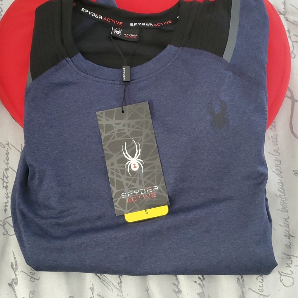 Mens Spyder Active Long Sleeve